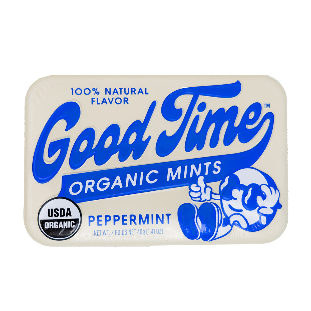 Good Time Organic Peppermint Mints | Candy Funhouse – Candy Funhouse CA