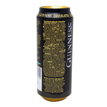 Guinness Chocolates Can (UK) -  Nutrition Facts Ingredients
125g 