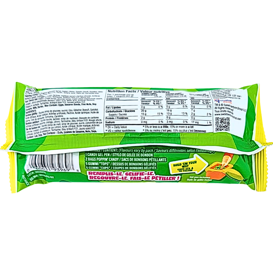 Gummi Popz Citrus Sour - 52g