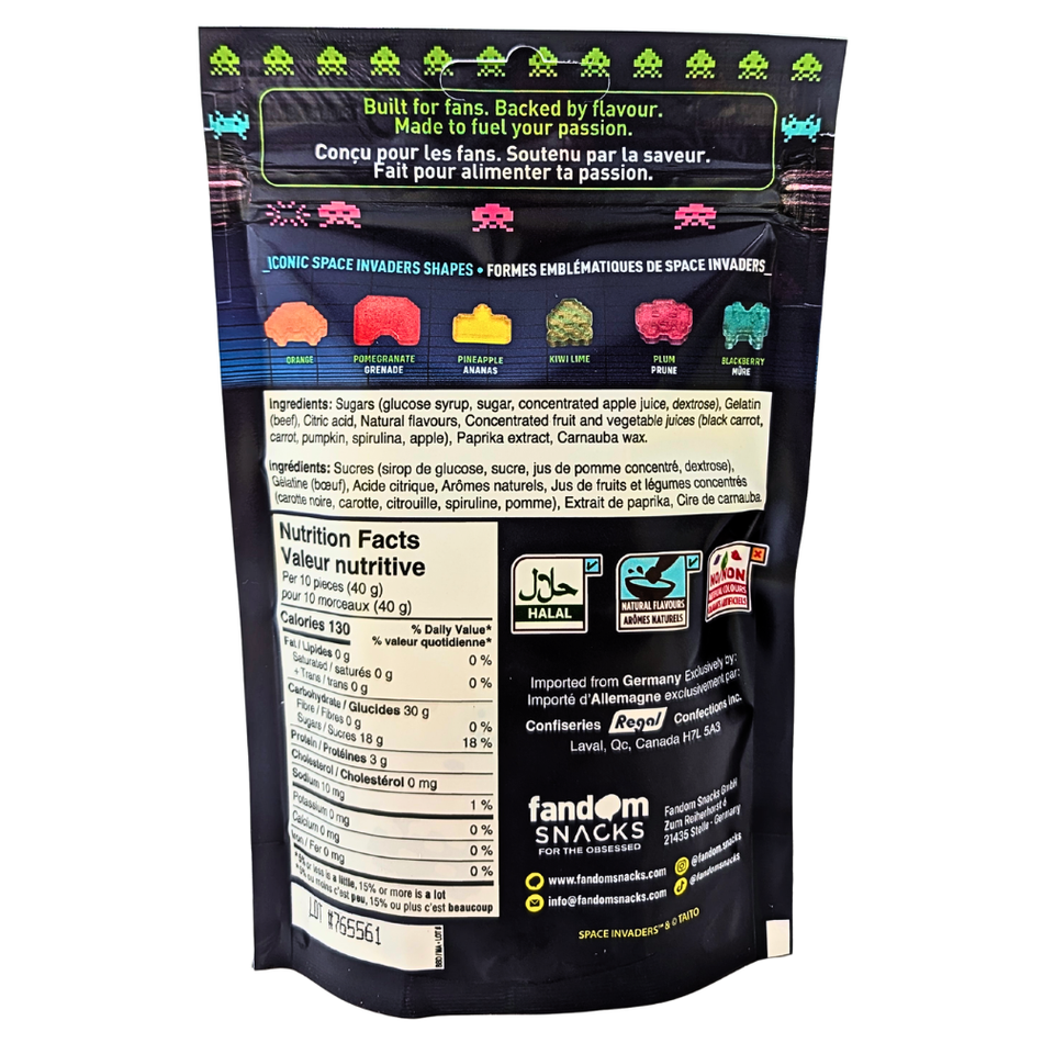 Gummies Space Invaders - 125g