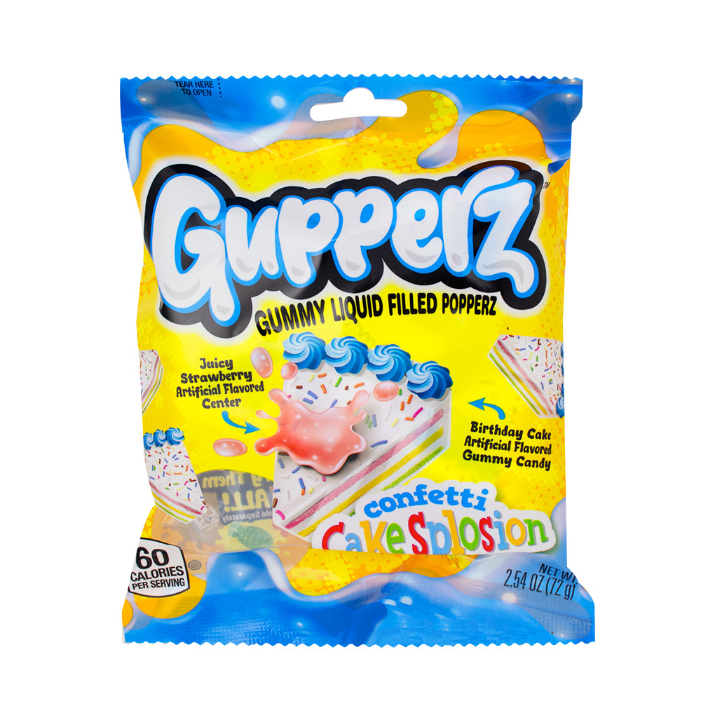 Gupperz Confetti Cake Splosion - 2.54oz