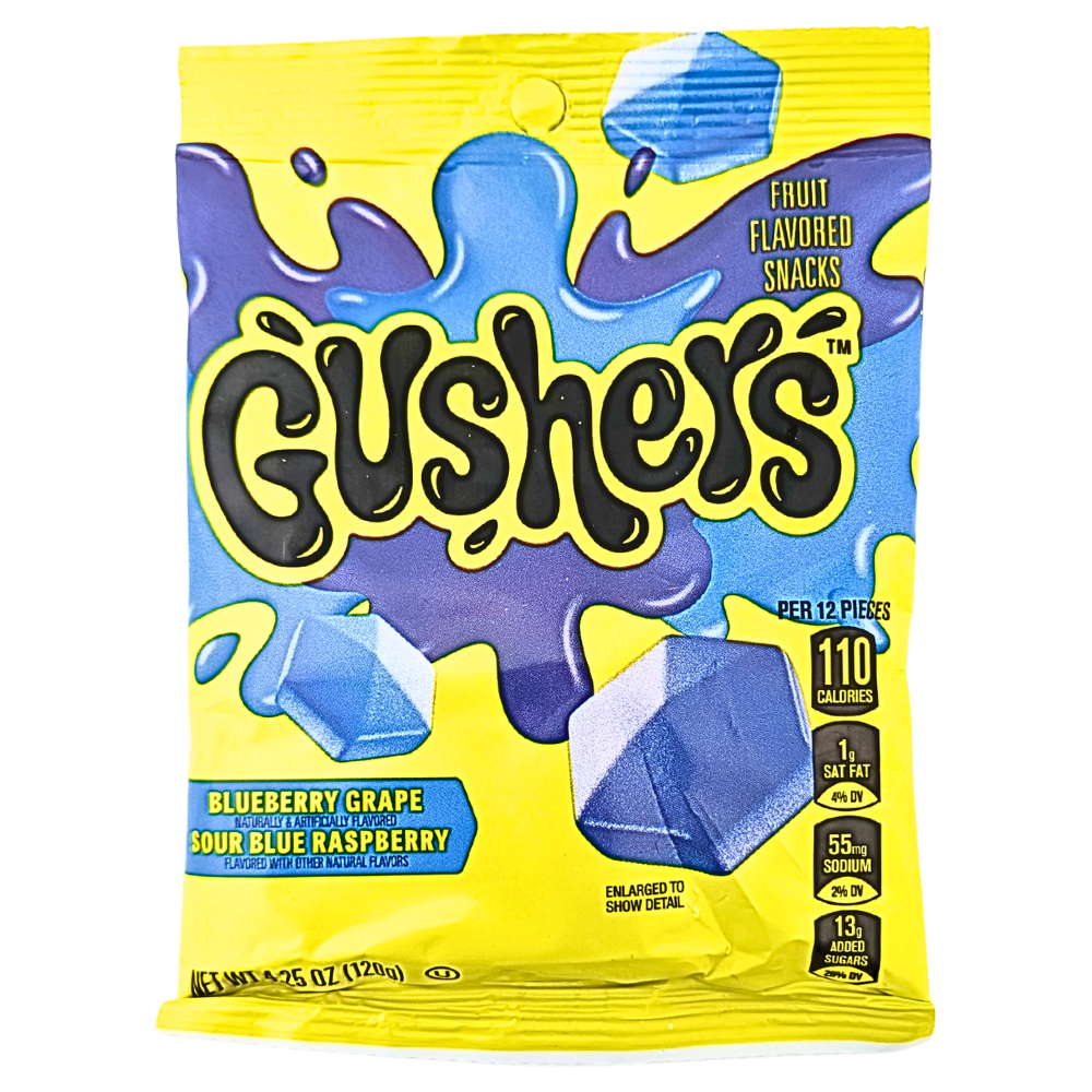 Gushers Blueberry Grape - 4.25oz