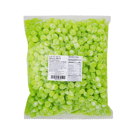 Gustaf's Sour Apple Buttons - 2kg - Gustaf’s Candy - Sour Candy - Sour Apple Candy