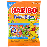 Haribo Balla Bites Sour - 4.5oz