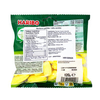Haribo Bananas - 120g  Nutrition Facts Ingredients