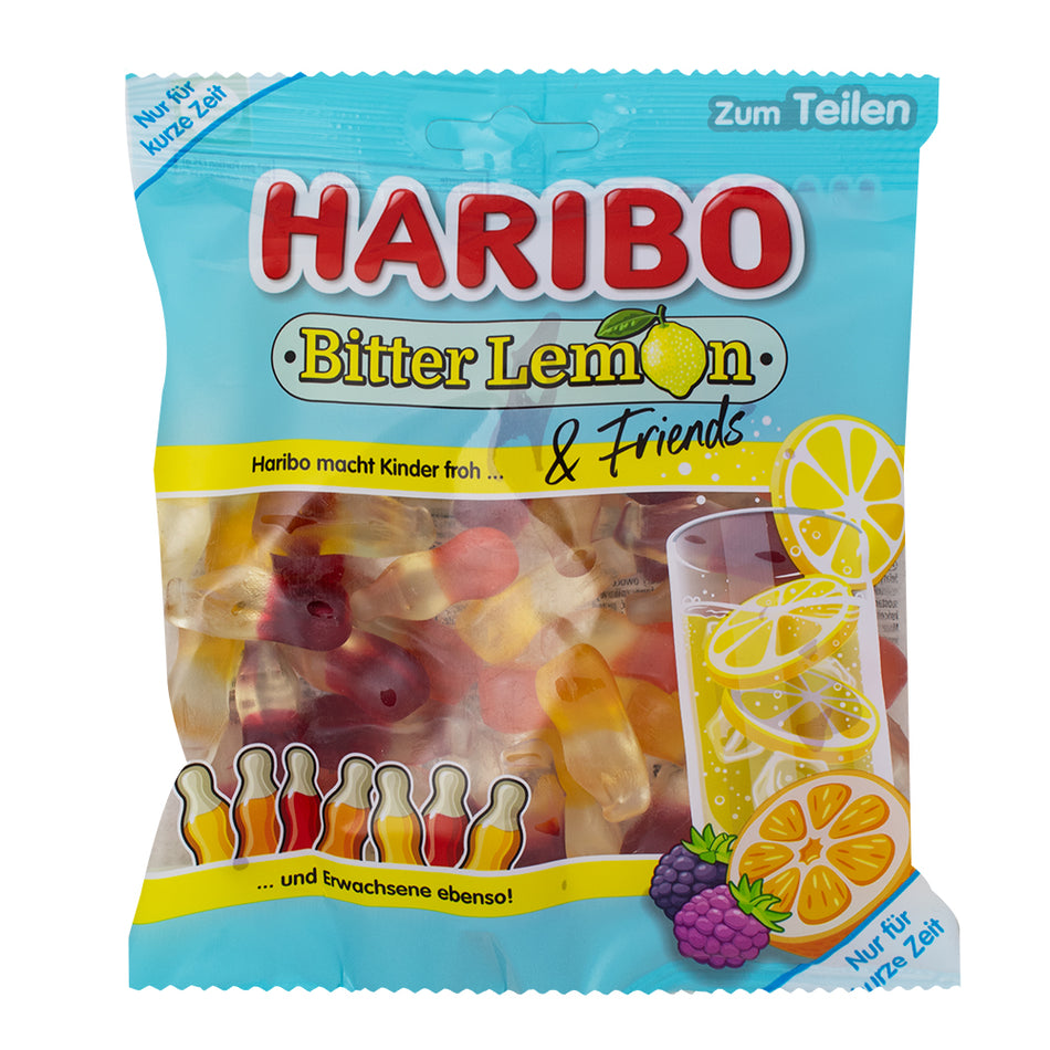 Haribo Bitter Lemon & Friends (Germany) - 160g