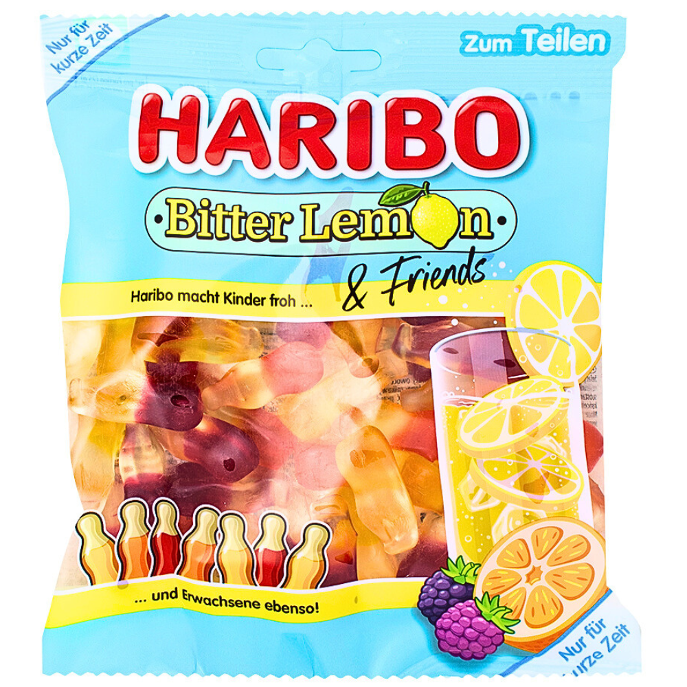 Haribo Bitter Lemon & Friends (Germany) - 160g