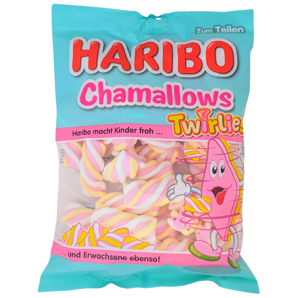 Haribo Chamallows Twirlies (Germany) - 200g | Candy Funhouse