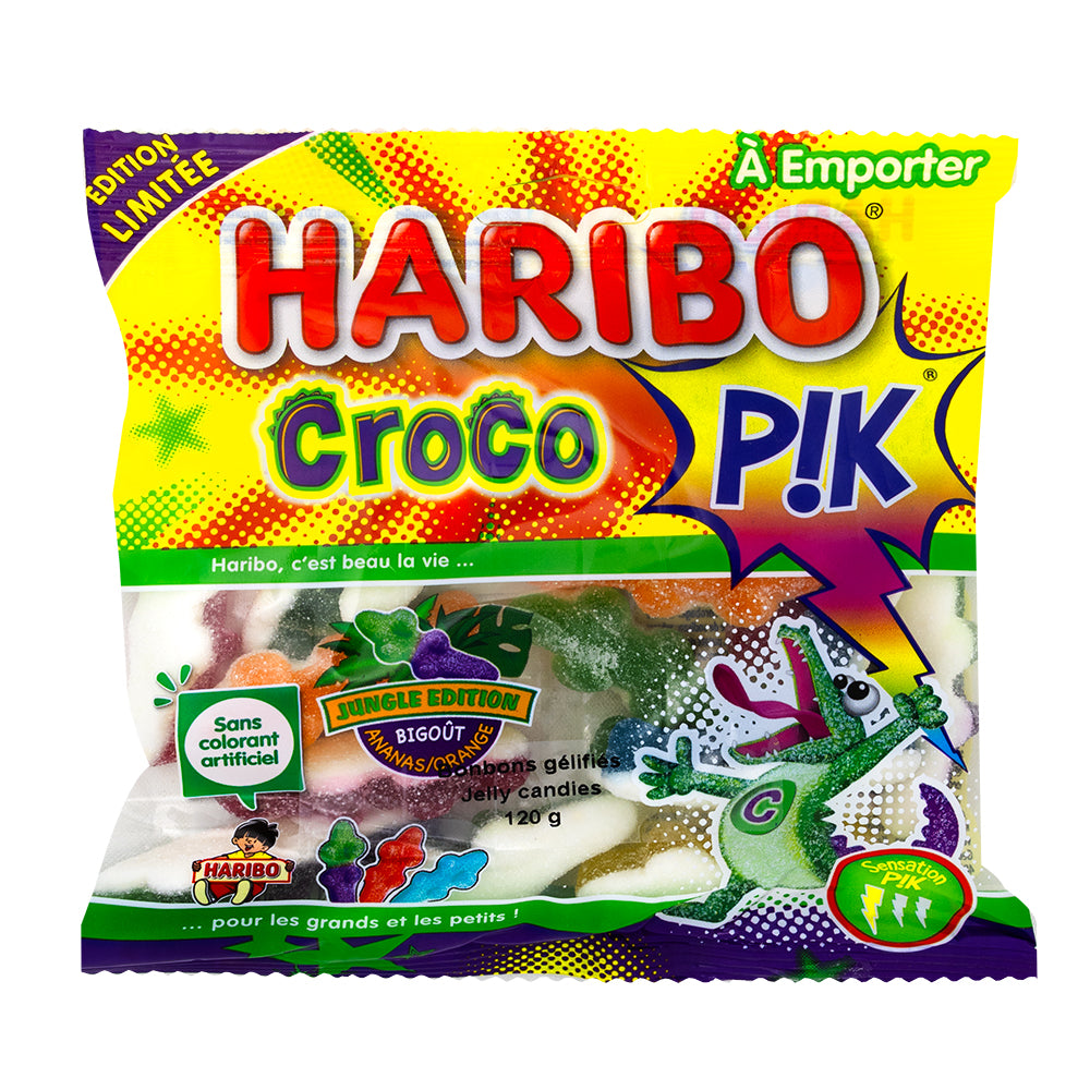 Haribo Croco Pik - 120g | Candy Funhouse – Candy Funhouse CA