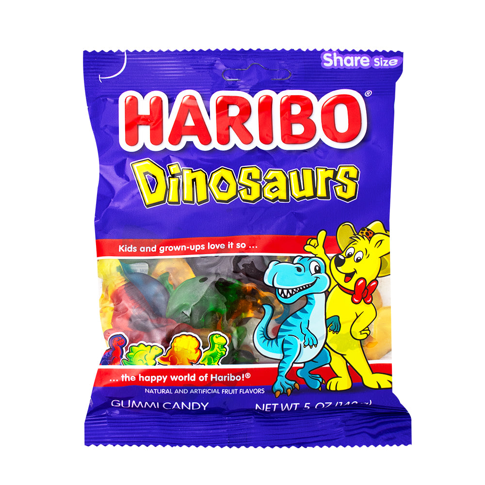 Haribo Dinosaurs Gummy Candy  - 5oz