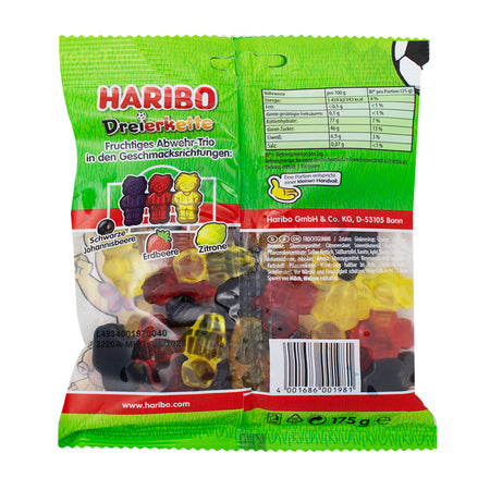 Haribo Dreierkette (Germany) - 175g  Nutrition Facts Ingredients