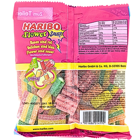 Haribo Flower Sour (Germany) - 160g