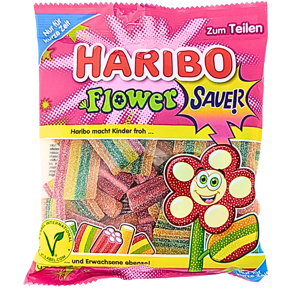 Haribo Flower Sour (Germany) - 160g