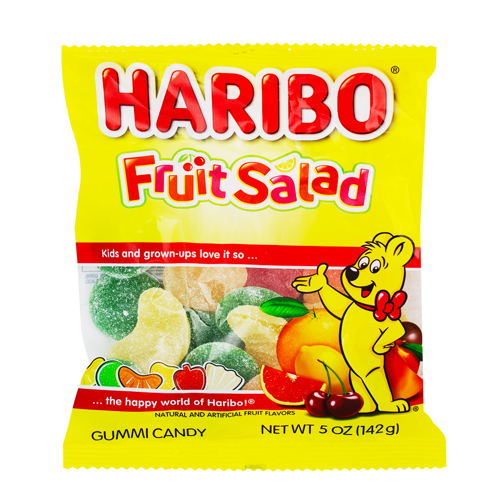 Haribo Fruit Salad Gummy Candy 5 oz. | Candy Funhouse – Candy Funhouse CA