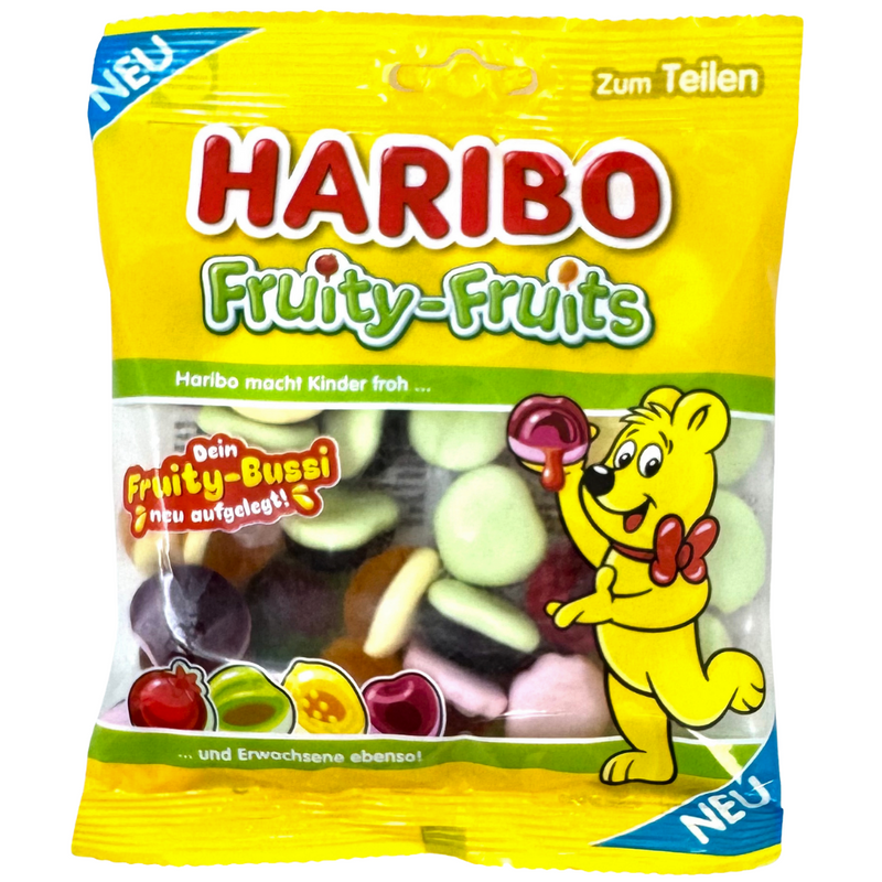 Haribo Euro Fruity-Fruits Gummy Candy - 160g
