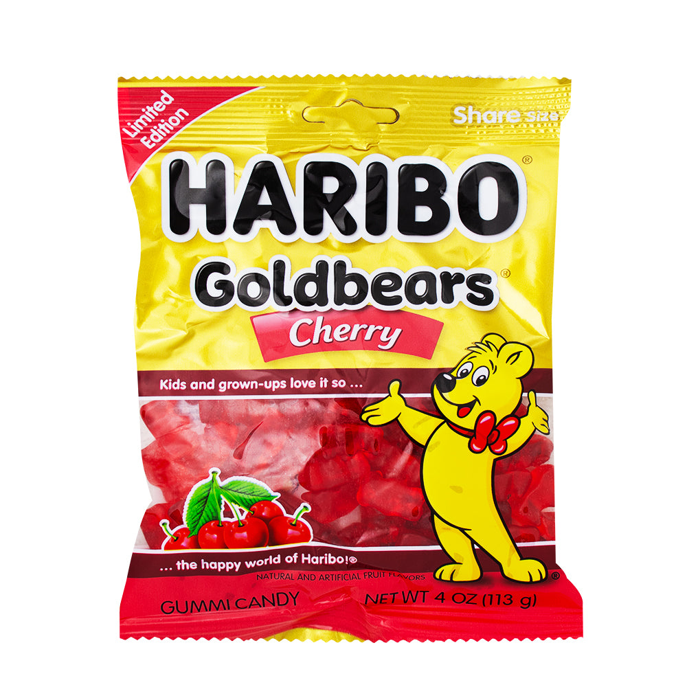 Haribo Gold Bears Cherry - 4oz