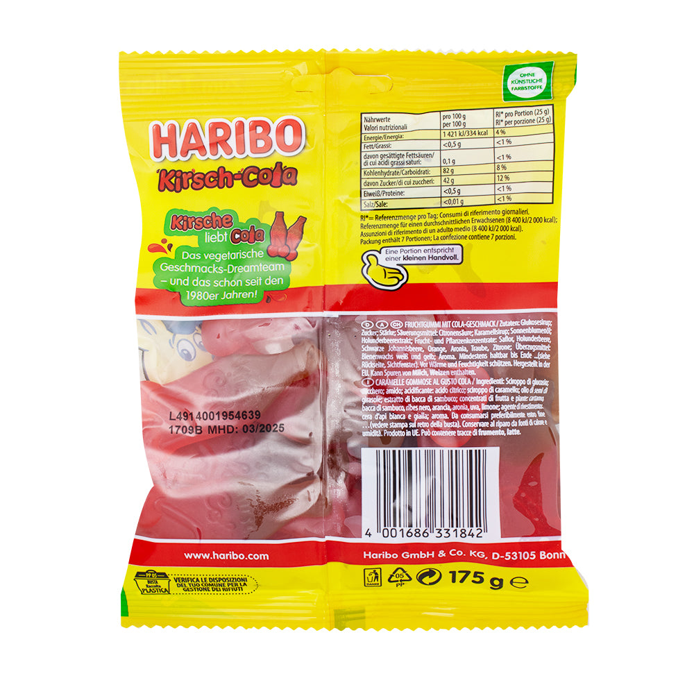 Haribo Cherry Cola 200g Candy Funhouse Candy Funhouse CA Haribo Cherry Cola 200g Candy Funhouse Candy Funhouse CA