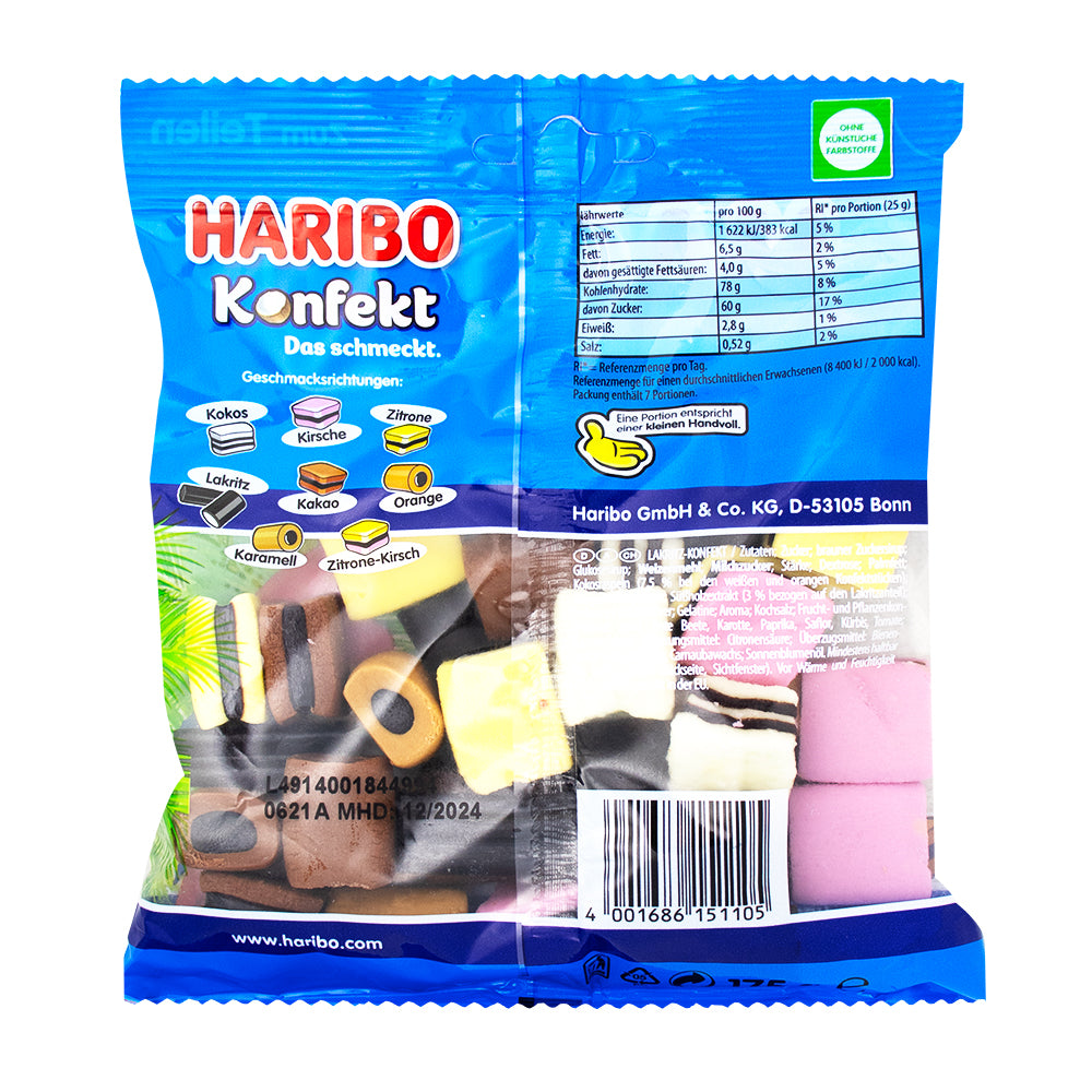 Haribo Konfekt Liquorice Allsorts-175 g | Candy Funhouse – Candy