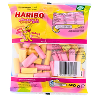 Haribo Rhubarb & Custard Rolls (UK) - 140g
