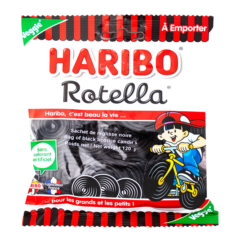 Rotella Haribo Rotella Licorice Candy | Candy Funhouse – Candy Funhouse CA