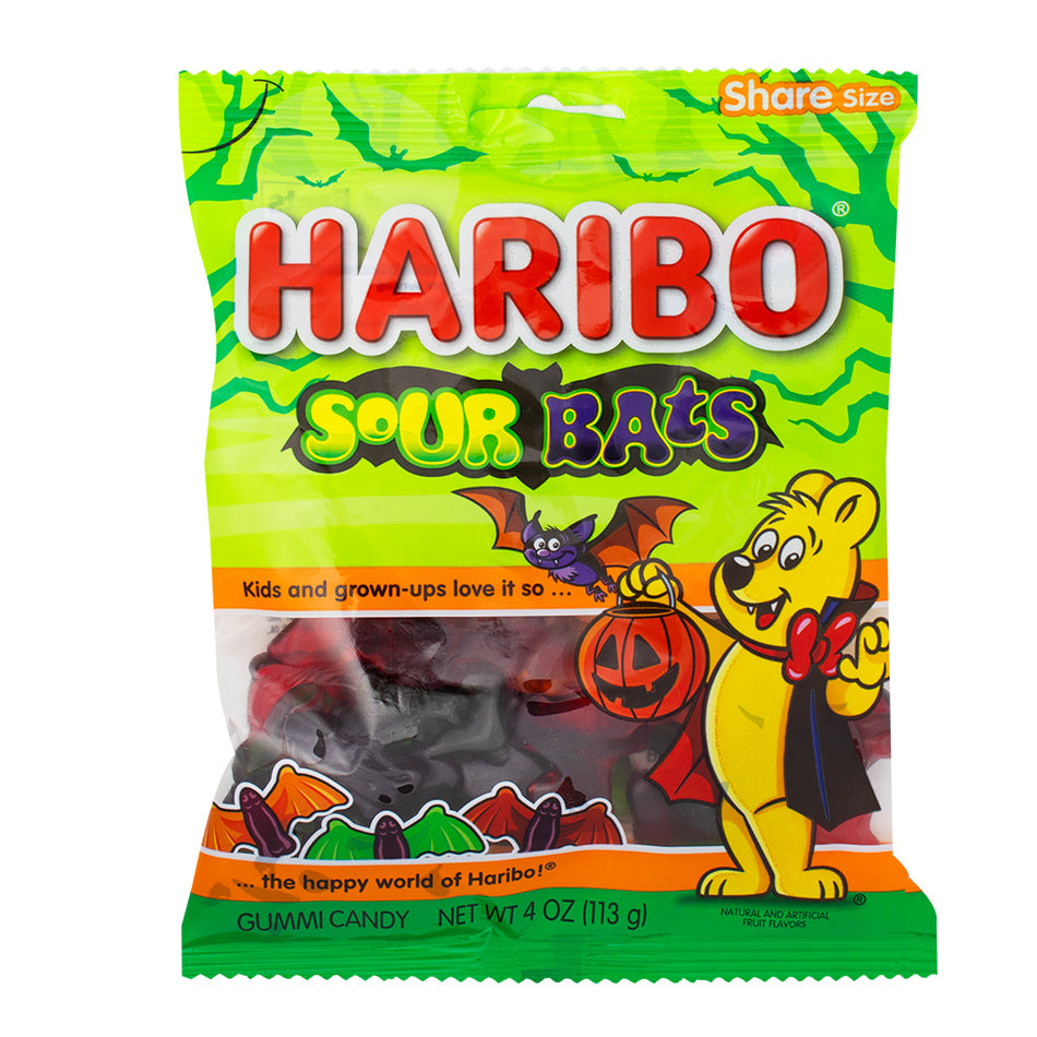 Haribo Sour Vampire Bats - 4oz