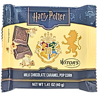 Harry Potter Milk Chocolate Caramel Popcorn Bar - 1.41oz