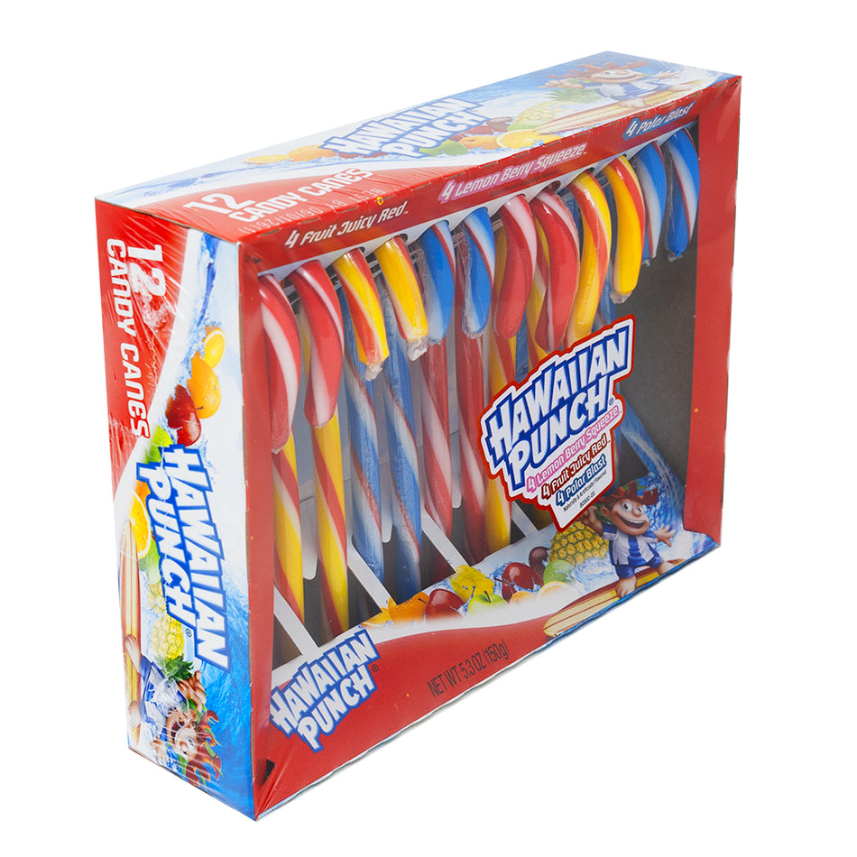 Christmas Hawaiian Punch Candy Canes 12ct - 5.3oz