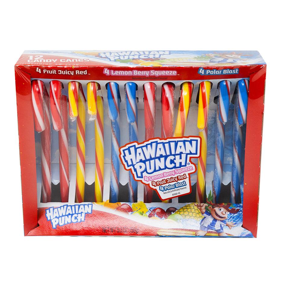 Christmas Hawaiian Punch Candy Canes 12ct - 5.3oz