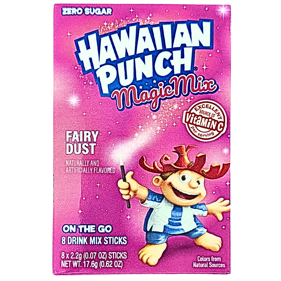 Hawaiian Punch Singles To Go Zero Sugar - Magic Mix Fairy Dust - 17.6g