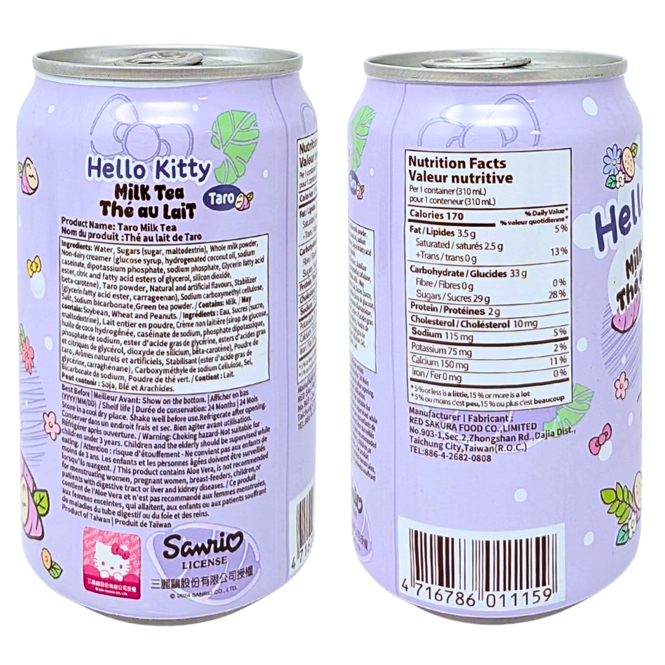 Hello Kitty Milk Tea Taro - 310mL