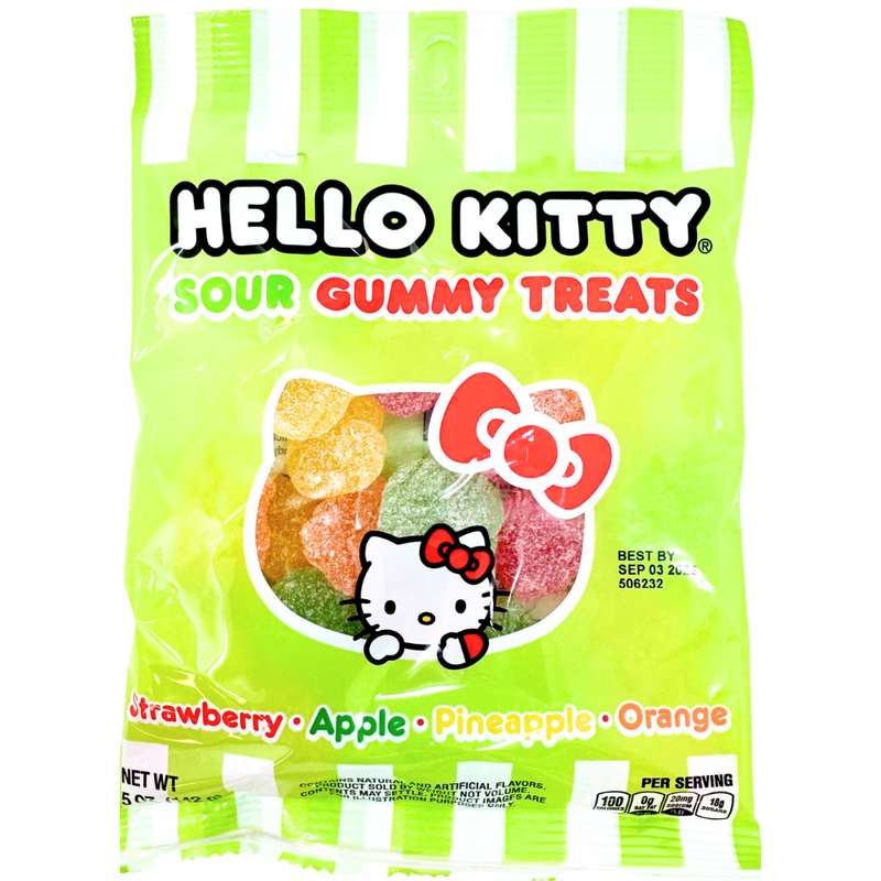 Hello Kitty Sour Gummi Treats - 5oz