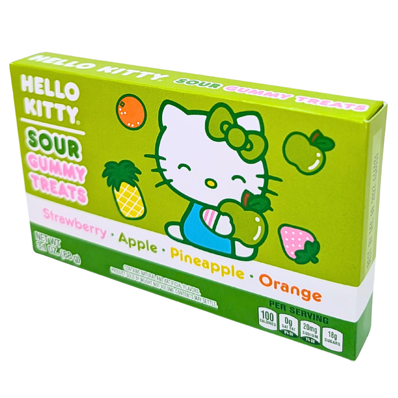 Hello Kitty Sour Gummy Treats Theater Box - 3.1oz