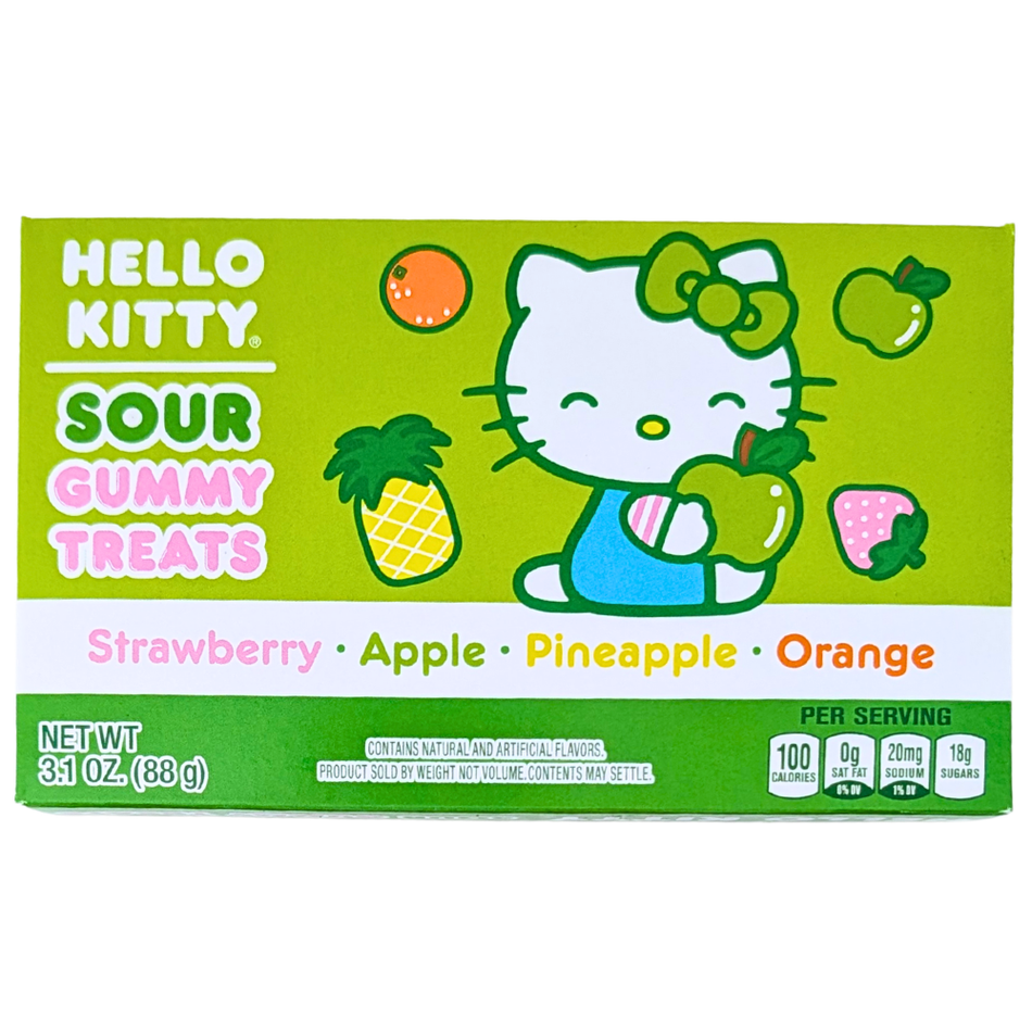 Hello Kitty Sour Gummy Treats Theater Box - 3.1oz