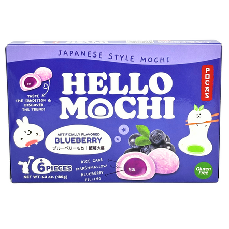 Hello Mochi Blueberry - 6.3oz