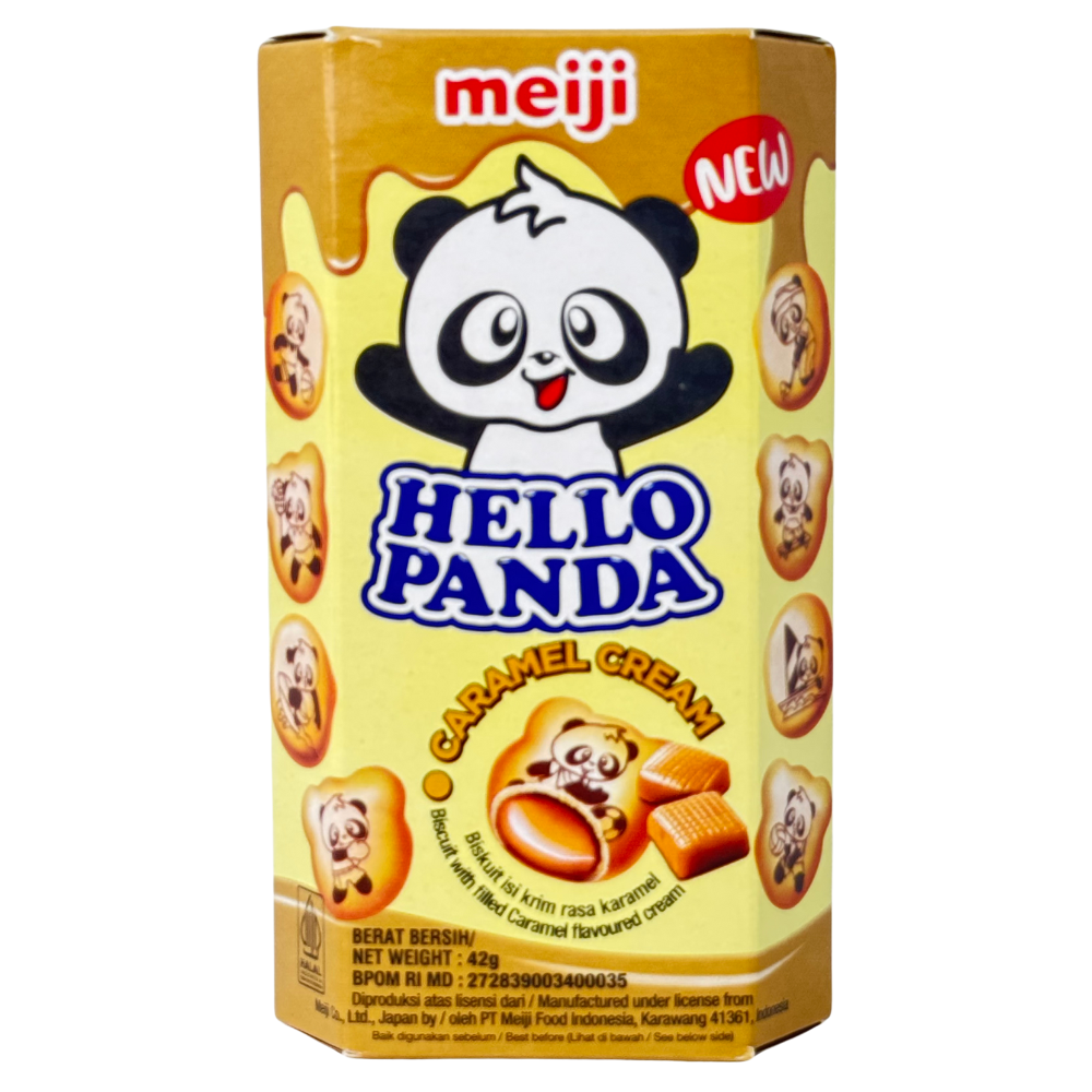 Hello Pandqa Hello Panda Caramel (Indonesia) - 42g | Candy Funhouse – Candy Funhouse CA