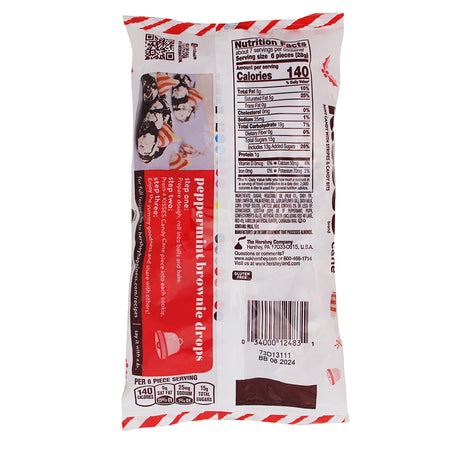 Hershey's Kisses Candy Cane - 7oz Nutrition Facts Ingredients
