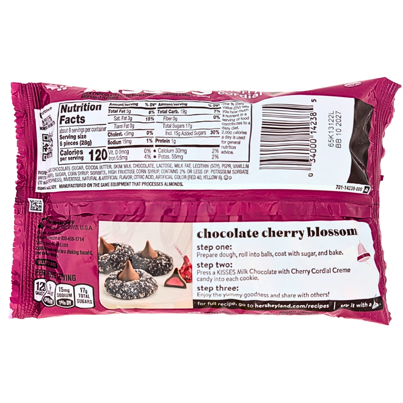 Christmas Hershey's Kisses Mint Truffle - 8.2oz