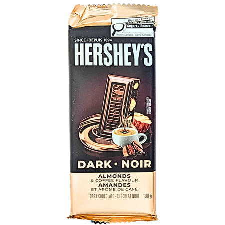 Hershey's Dark Almonds & Coffee Flavour - 100g