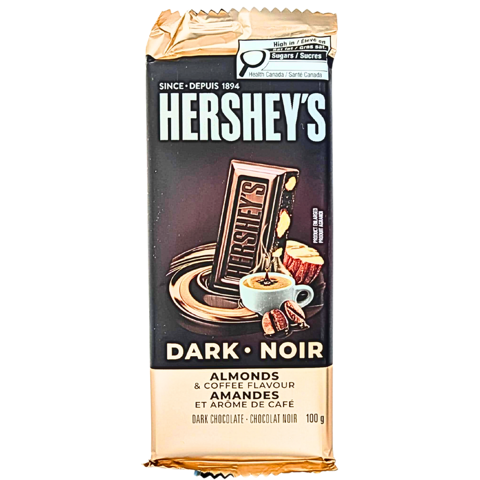 Hershey's Dark Almonds & Coffee Flavour - 100g