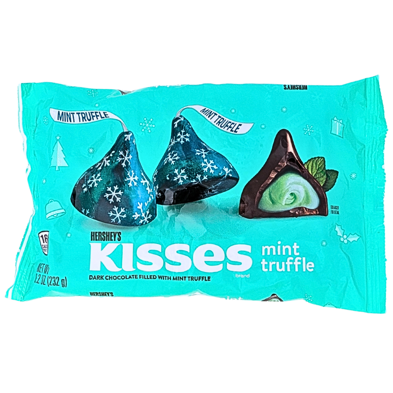 Christmas Hershey's Kisses Mint Truffle - 8.2oz