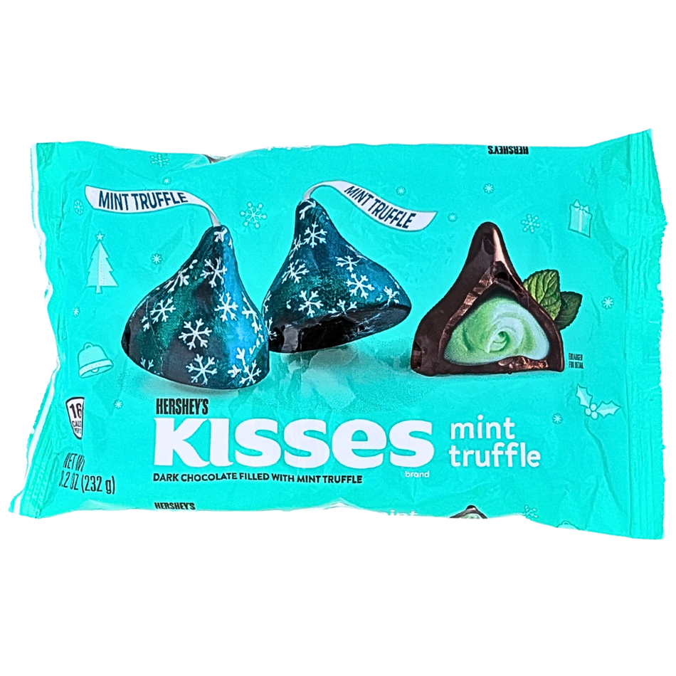 Christmas Hershey's Kisses Mint Truffle - 8.2oz