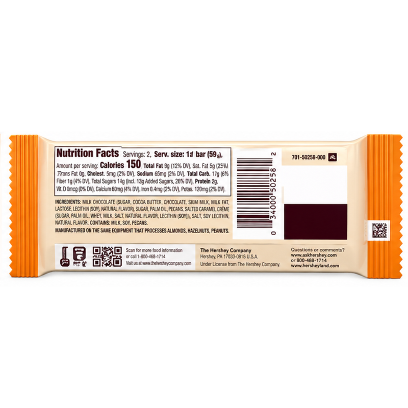 Hershey's Salted Caramel Creme - 2.2oz