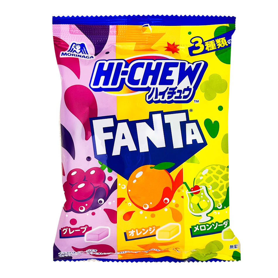 Hi-Chew Assorted Fanta Fruit (China) - 68g - Hi-Chew Candy - Hi Chew Candy - Japan Candy - Japanese Candy - Hi Chew - Hi-Chew - Fanta - Fanta Candy