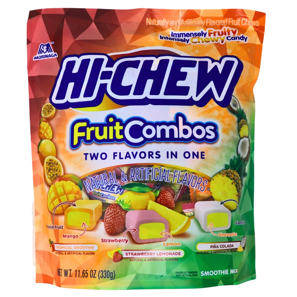 Hi Chew Fruit Combos - 11.65oz - Hi Chew - Hi-Chew - Hi Chew Candy - Hi-Chew Candy - Fruit Candy - Fruit Combos