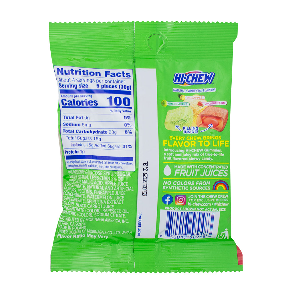 Hi-Chew Gummies Sour Mix - 4.23oz | Candy Funhouse – Candy Funhouse CA