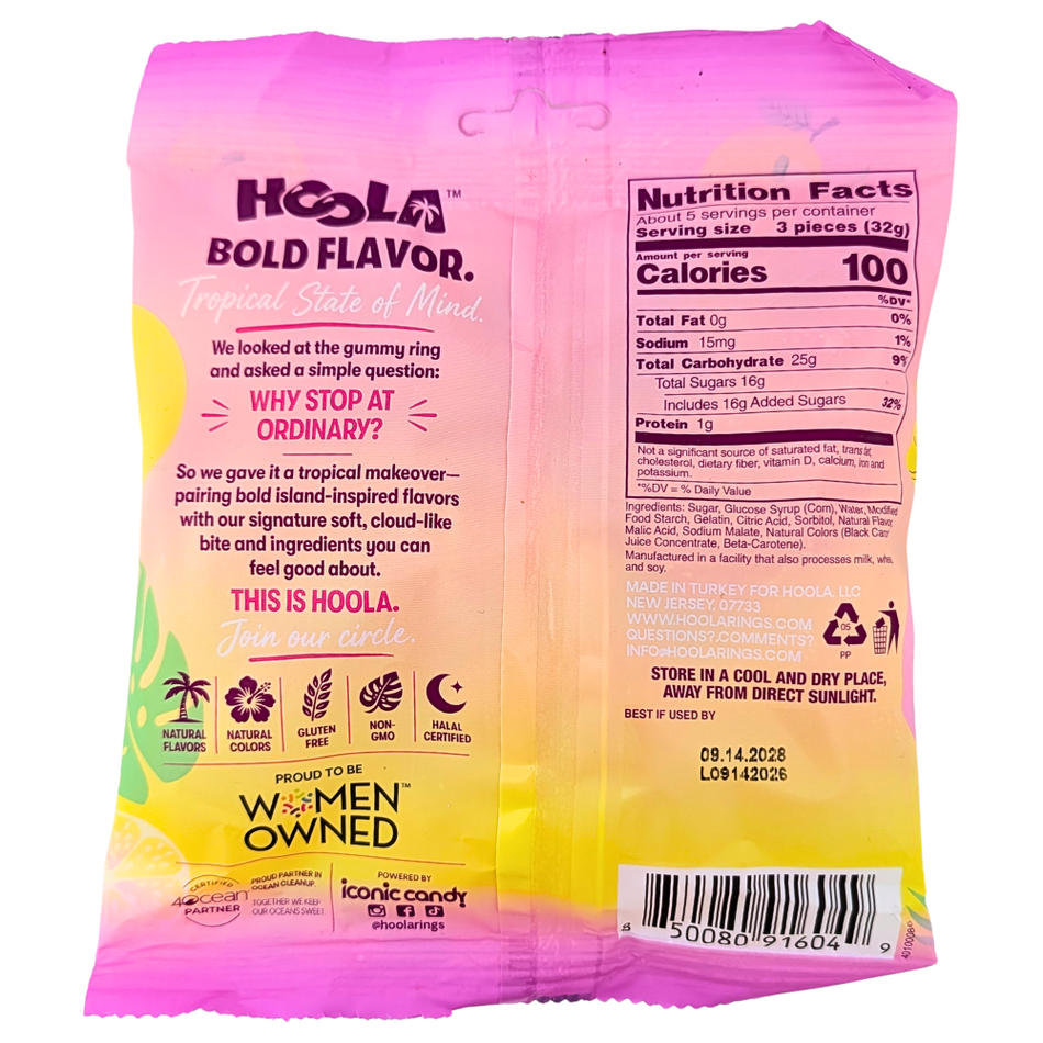 Hoola Pink Lemonade Rings - 6oz