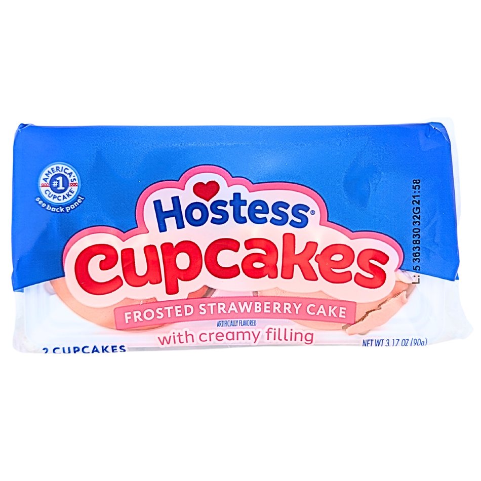 Hostess Cupcakes Frosted Strawberry Cake 2pk - 3.17oz