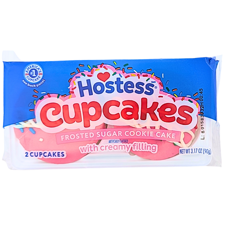 Hostess Cupcakes Frosted Strawberry Cake 2pk - 3.17oz