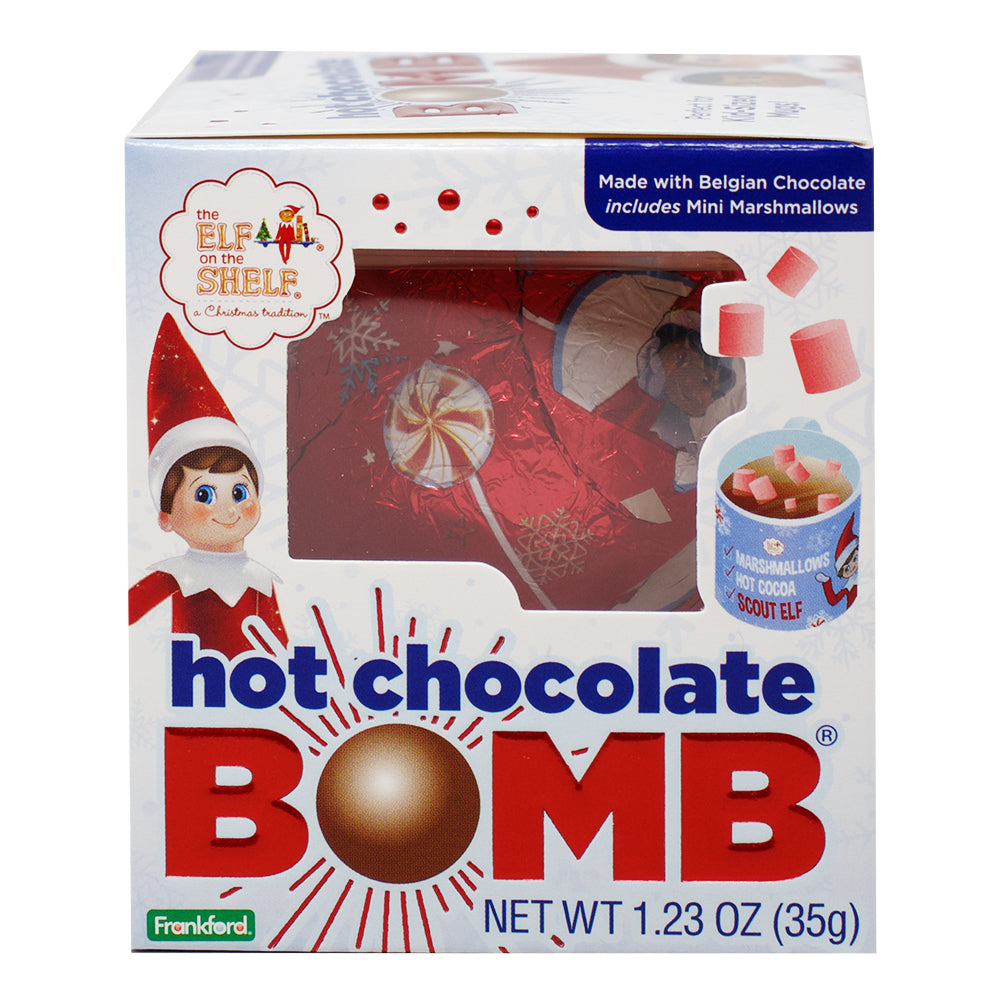 Frankford Elf on the Shelf Hot Chocolate Bomb - 1.23oz - Hot Chocolate Bomb - Secret Santa - Elf on the Shelf