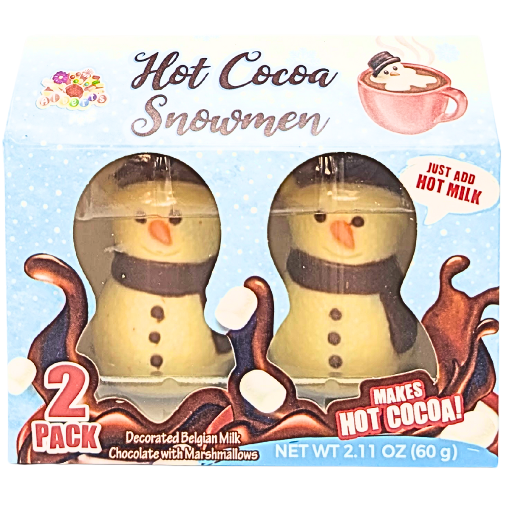 Hot Cocoa Snowmen Toppers - 60g